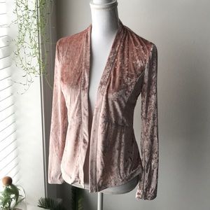 Pink Velvet Jacket